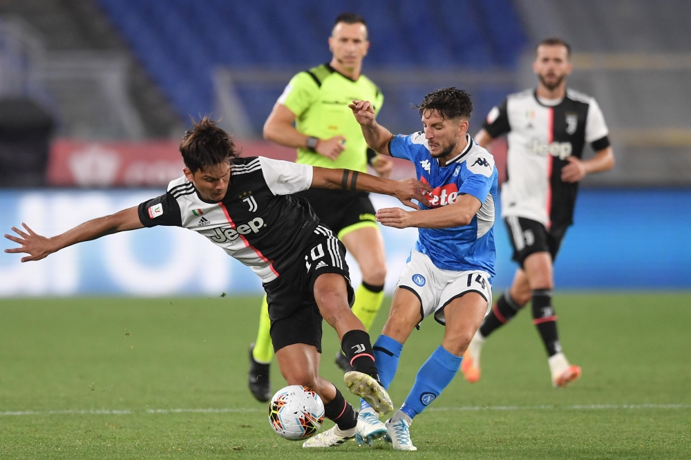 Napoli Juventus Finale Coppa Italia Foto Torresette